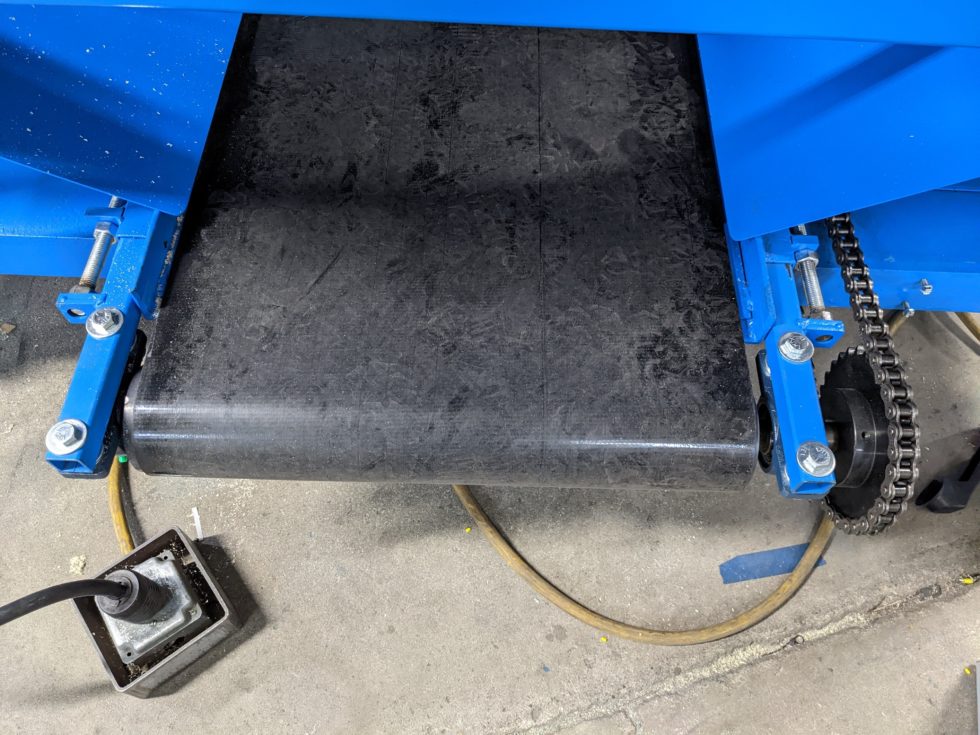 Adjusting or Tightening the Scrap Conveyor Belt Enventek